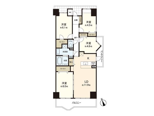 間取図(平面図)