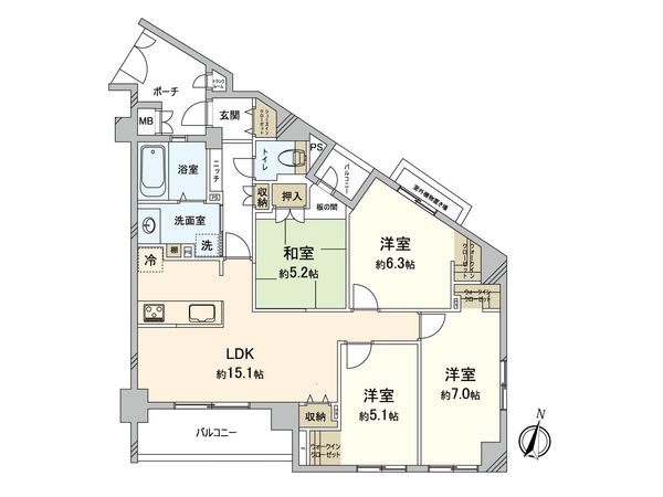 aieアクロスシティ 間取図(平面図) aieアクロスシティ 間取図(平面図)