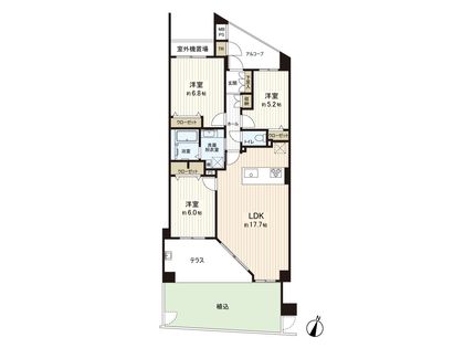 間取図(平面図)