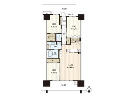 間取図(平面図)