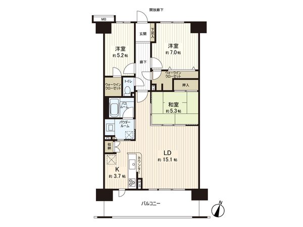 レイディアントシティ印西牧の原 フォレスト・ヴィラ 間取図(平面図) レイディアントシティ印西牧の原 フォレスト・ヴィラ 間取図(平面図)