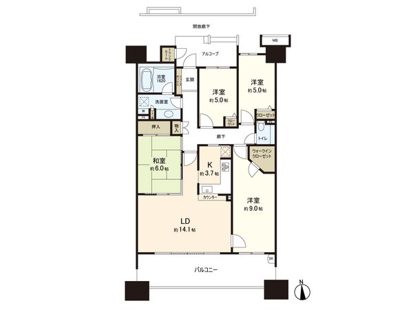 シティア 間取図(平面図) シティア 間取図(平面図)