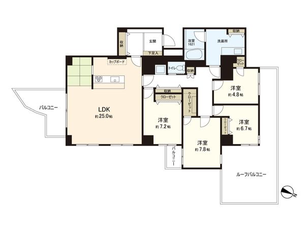 千葉ニュータウン中央ネオックスA棟 間取図(平面図) 千葉ニュータウン中央ネオックスA棟 間取図(平面図)