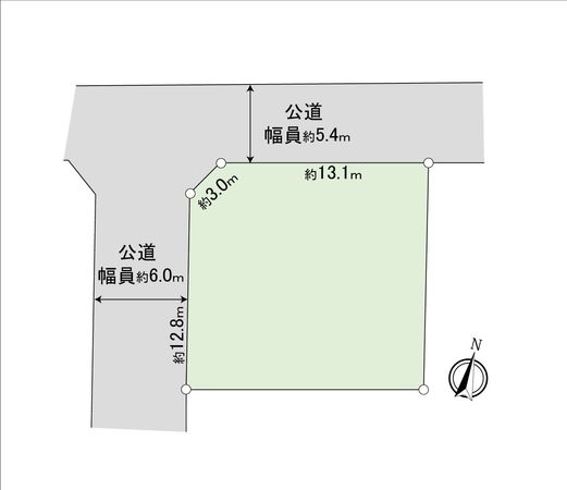 柏市藤心2丁目 土地 区画図 柏市藤心2丁目 土地 区画図