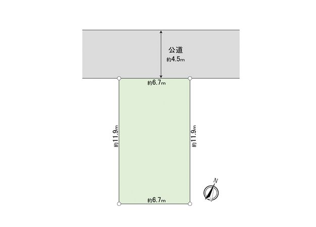 柏市松ケ崎 土地 区画図 柏市松ケ崎 土地 区画図