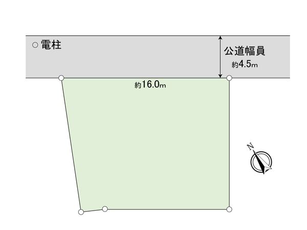 流山市駒木台 土地 区画図 区画図