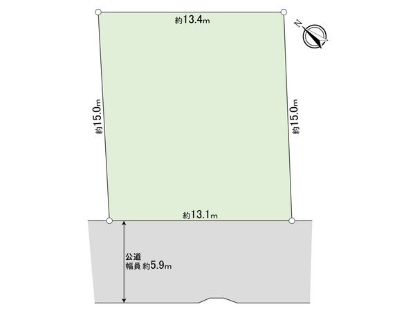 柏市緑ケ丘 土地 区画図 柏市緑ケ丘 土地 区画図