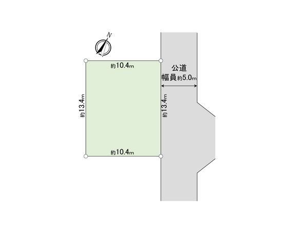 柏市西原4丁目 土地 区画図 柏市西原4丁目 土地 区画図