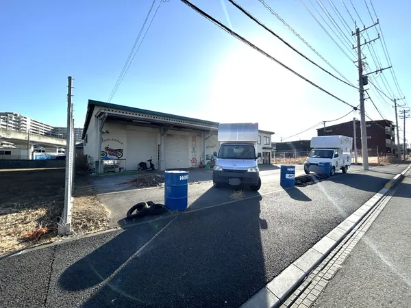 北東側からの現地写真