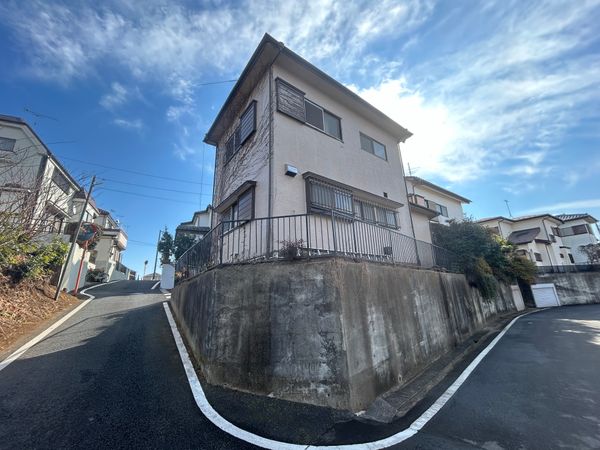 流山市松ケ丘5丁目 土地 前面道路含む外観 流山市松ケ丘5丁目 土地 前面道路含む外観