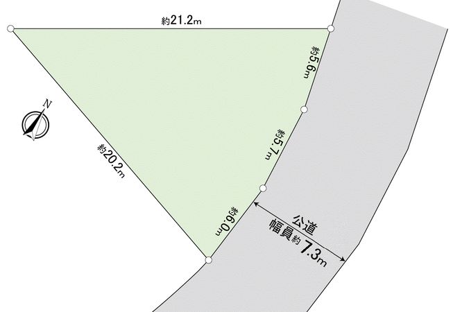 野田市山崎 土地 区画図 野田市山崎 土地 区画図