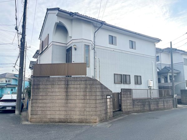 柏市松ケ崎 土地 前面道路含む外観 柏市松ケ崎 土地 前面道路含む外観