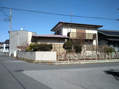 野田市桜木 戸建 前面道路含む外観