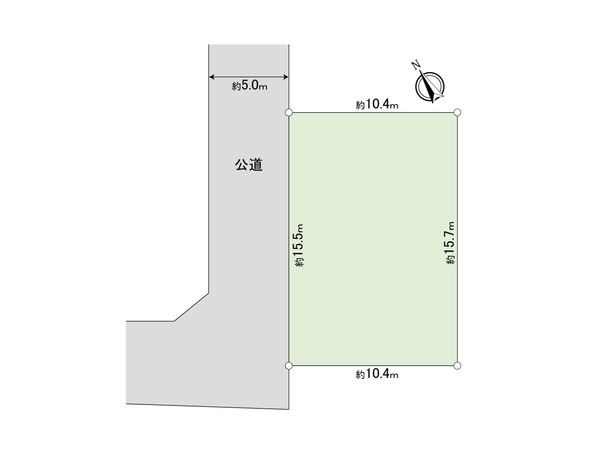 柏市西原2丁目 土地 区画図 柏市西原2丁目 土地 区画図