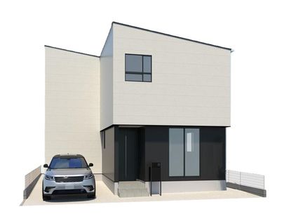 柏市豊町2丁目 新築戸建 外観パース図