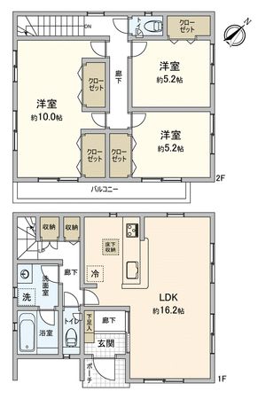 間取図(平面図)