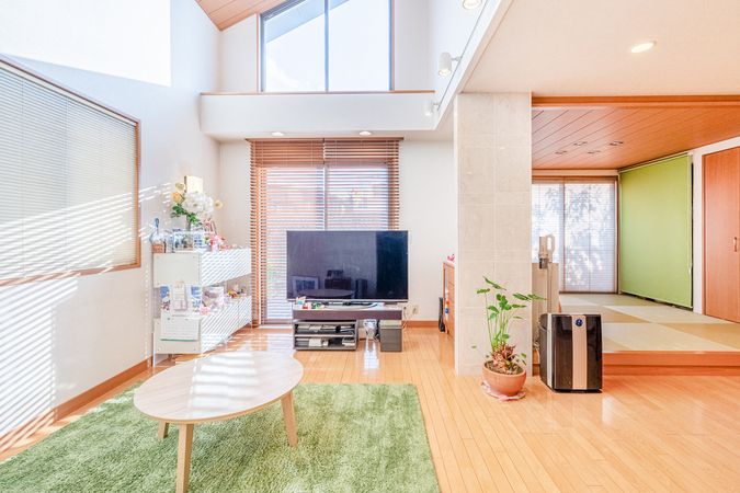 柏市しいの木台4丁目 戸建 リビング