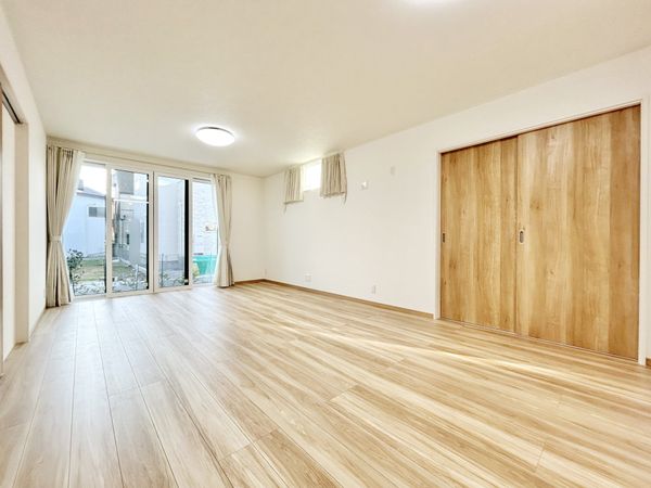 柏市花野井 戸建 リビング