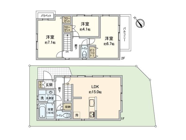 間取図(平面図)
