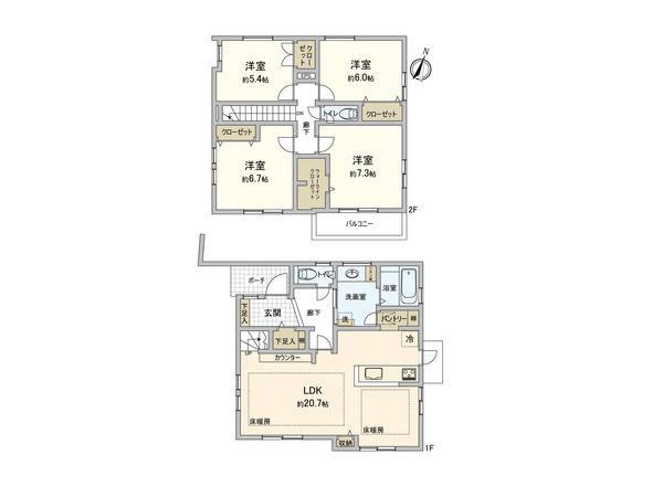 間取図(平面図)