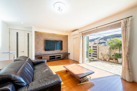 柏市今谷上町 戸建 リビング