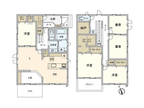 柏市花野井 戸建 間取図(平面図) 柏市花野井 戸建 間取図(平面図)
