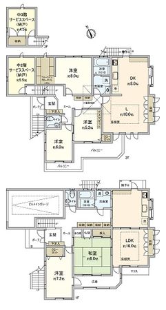 柏市千代田1丁目 戸建 間取図(平面図) 柏市千代田1丁目 戸建 間取図(平面図)