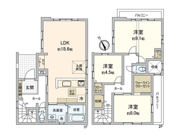 間取図(平面図)