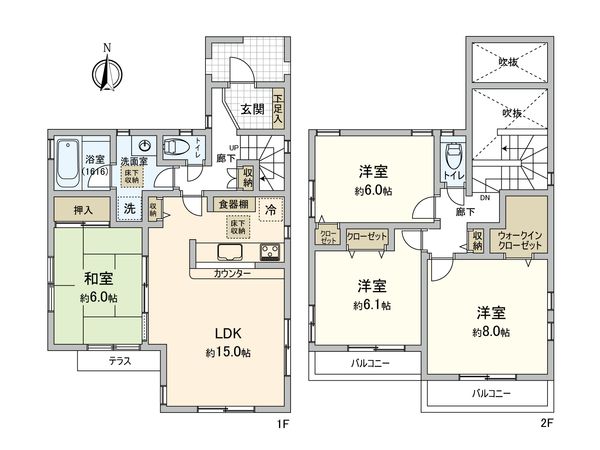 間取図(平面図)