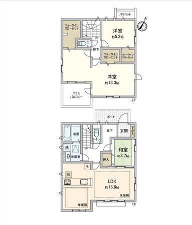 間取図(平面図)