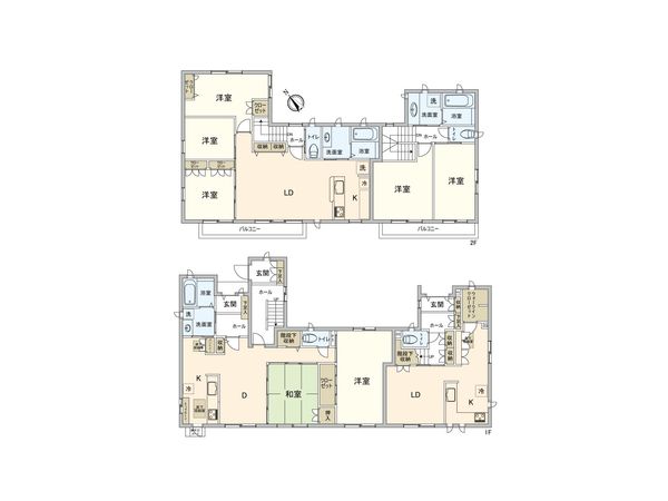 柏市新柏二丁目 戸建 間取図(平面図) 柏市新柏二丁目 戸建 間取図(平面図)