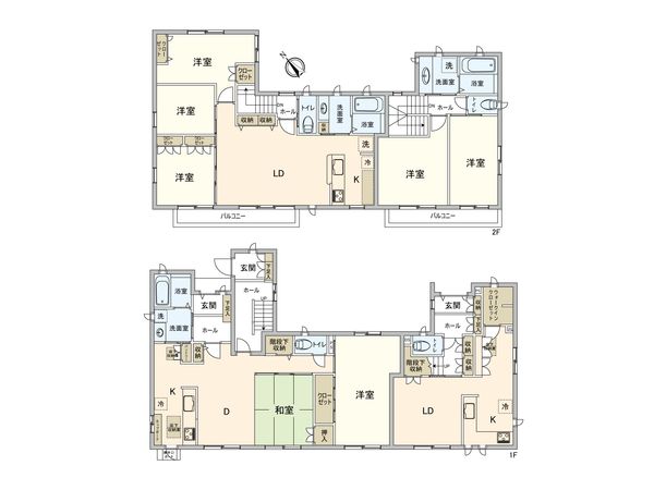 柏市新柏二丁目 戸建 間取図(平面図) 柏市新柏二丁目 戸建 間取図(平面図)