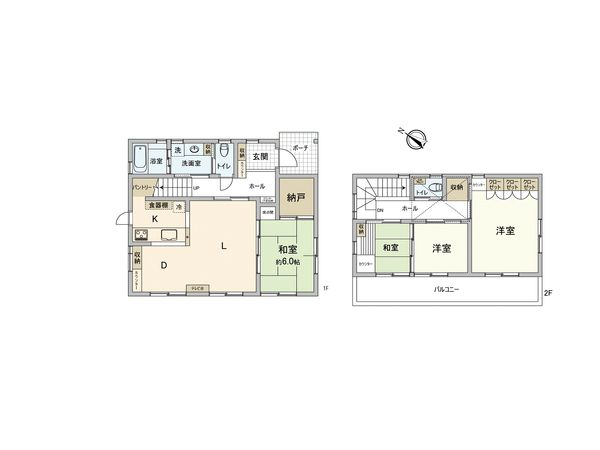 柏市明原2丁目 戸建 間取図(平面図)