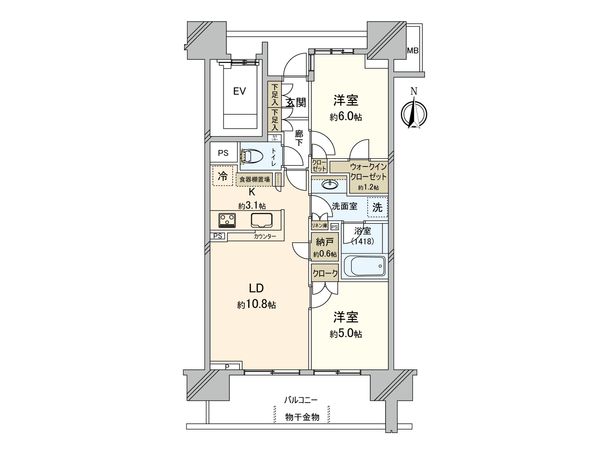 パークホームズ柏アリーナ 間取図(平面図) パークホームズ柏アリーナ 間取図(平面図)