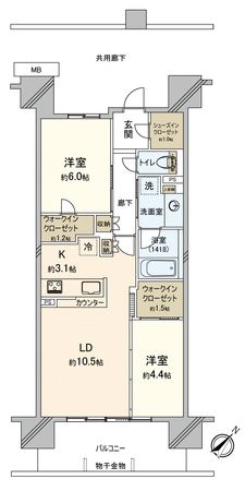 間取図(平面図)