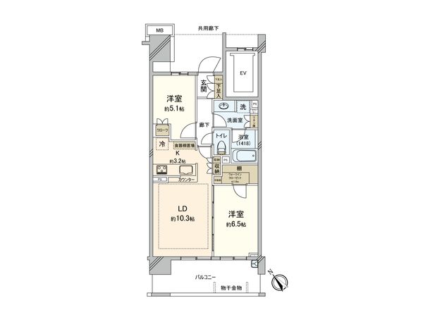 間取図(平面図)