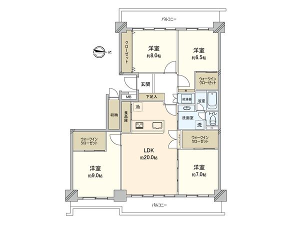 間取図(平面図)