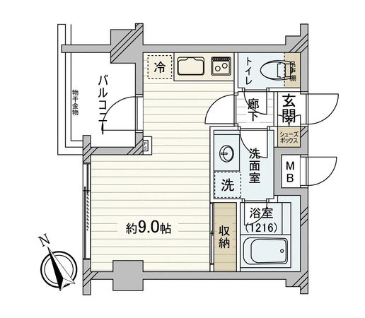 レジデンシャルスター柏 間取図(平面図) レジデンシャルスター柏 間取図(平面図)