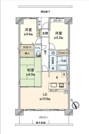 間取図(平面図)