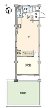 柏コーポラス 間取図(平面図) 柏コーポラス 間取図(平面図)