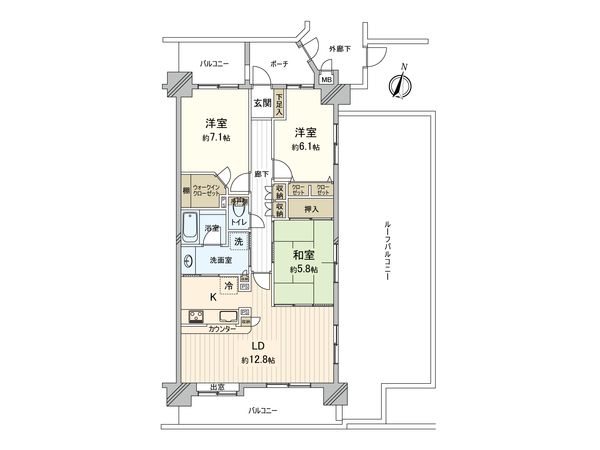 間取図(平面図)