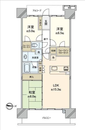 オーベルグランディオおおたかの森 間取図(平面図) オーベルグランディオおおたかの森 間取図(平面図)