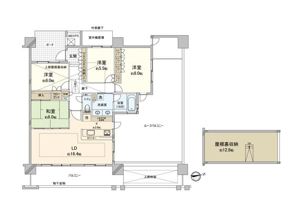 間取図(平面図)