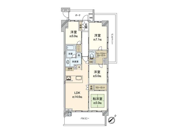 レーベン流山おおたかの森Luminia 間取図(平面図) レーベン流山おおたかの森Luminia 間取図(平面図)
