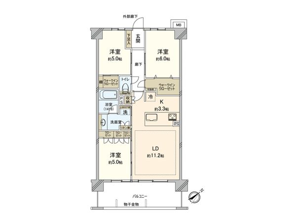 間取図(平面図)