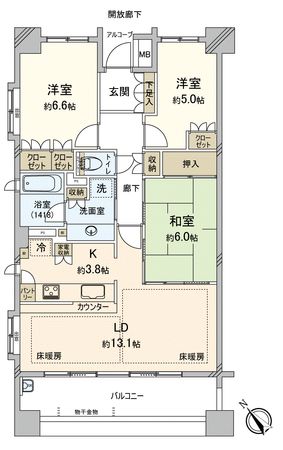 間取図(平面図)