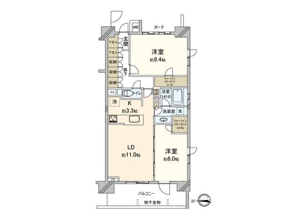 間取図(平面図)
