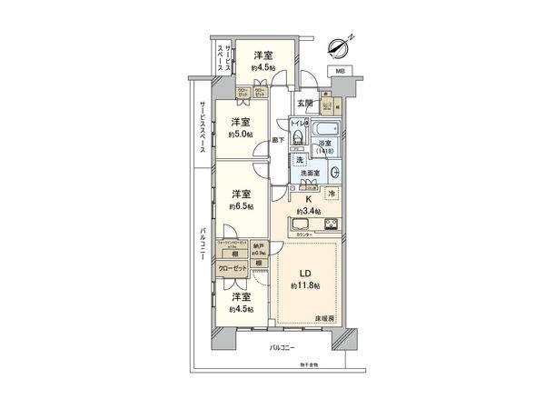間取図(平面図)