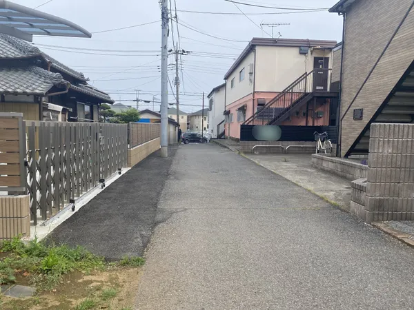 前面道路