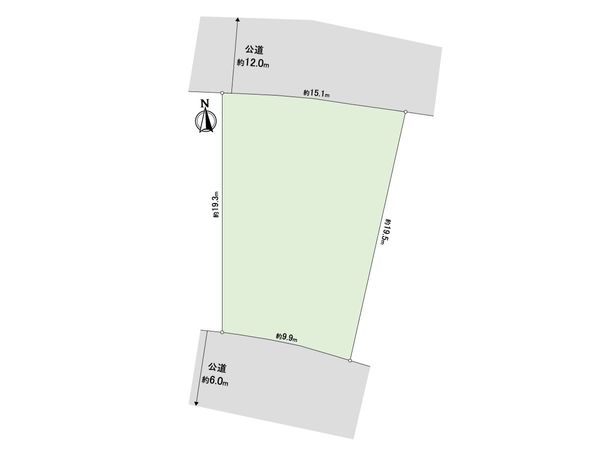 柏市花野井 土地 区画図 柏市花野井 土地 区画図